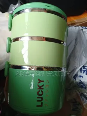 Three Steps Stainless Foodflask