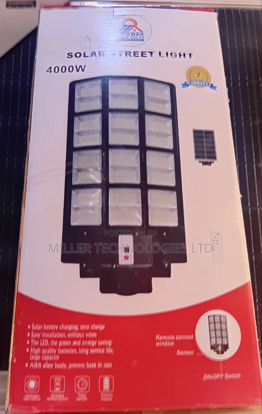 Npower Solar Light 4000w