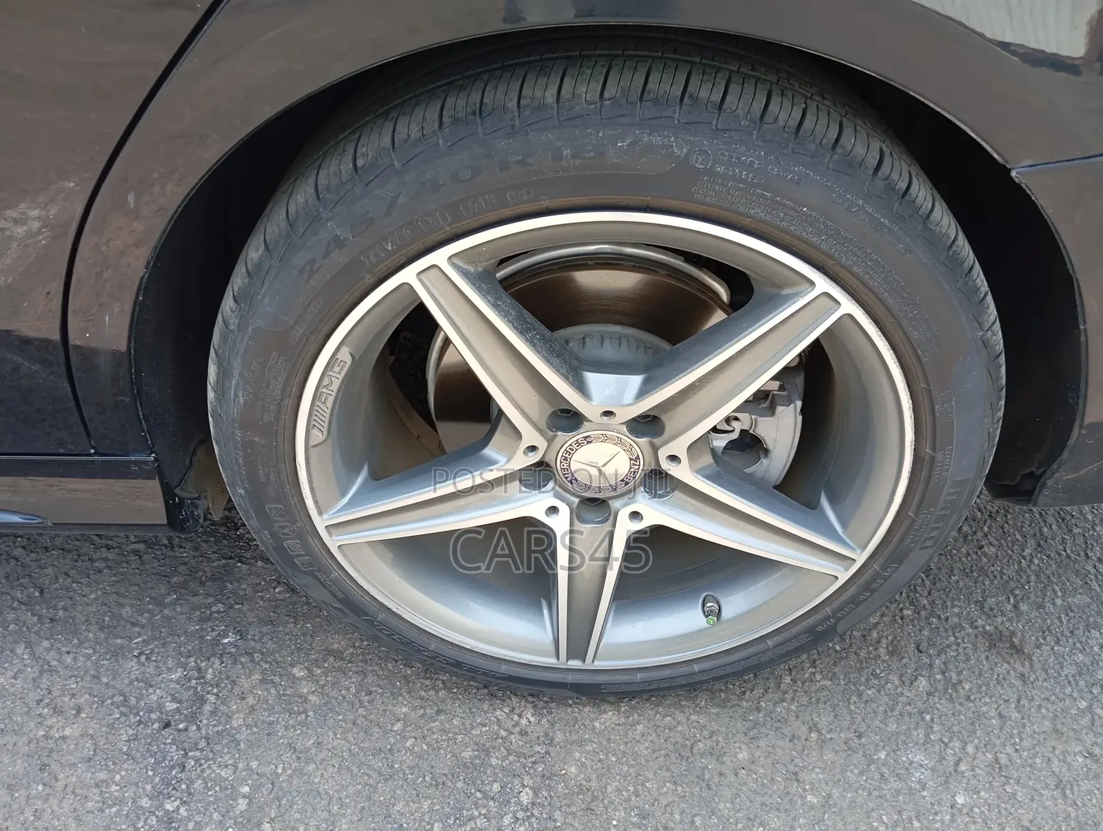 Mercedes-Benz C400 2015 Black