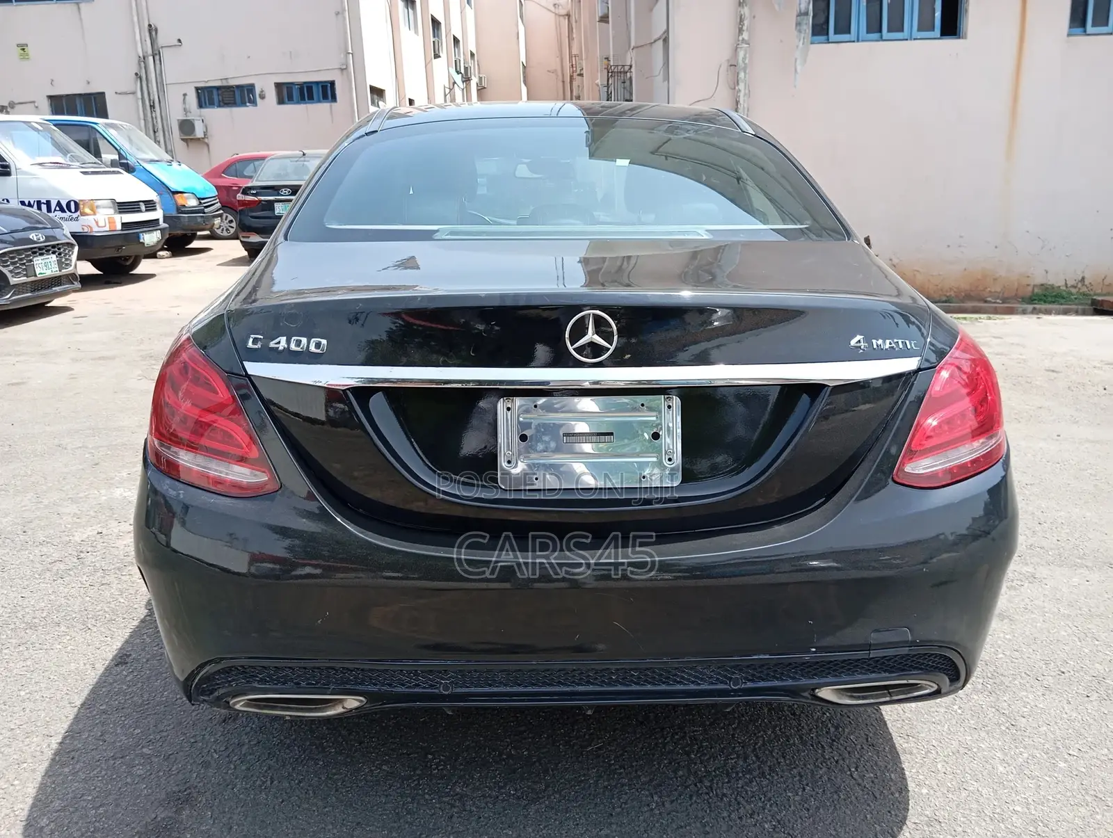 Mercedes-Benz C400 2015 Black