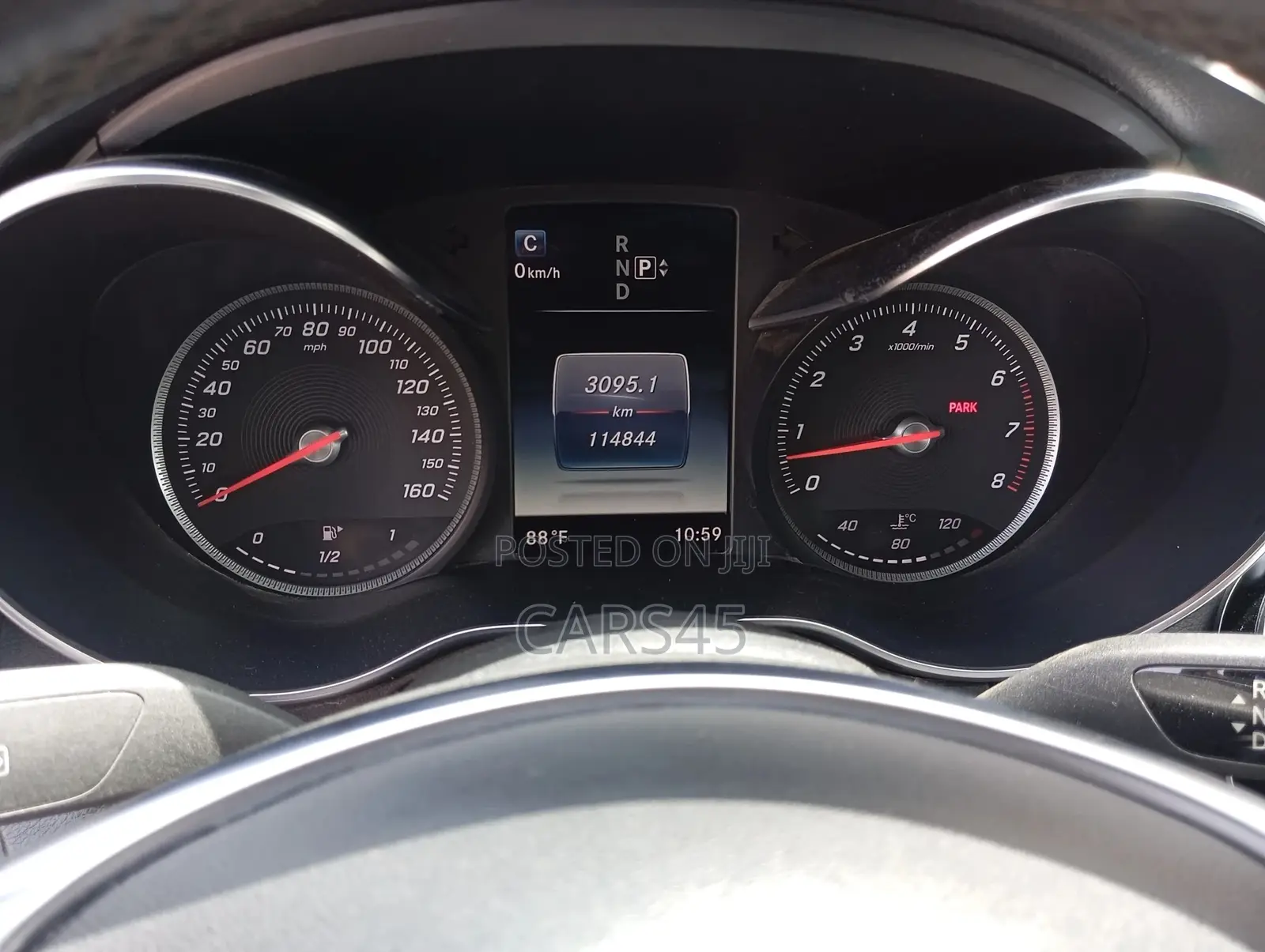 Mercedes-Benz C400 2015 Black