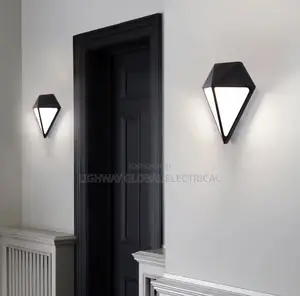 Modern Brief Diamond Shaped Led Waterproof Outdoor/Indoor Lamp