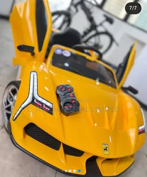 Ferrari-Style 12v Kids' Electric Ride-on Car,