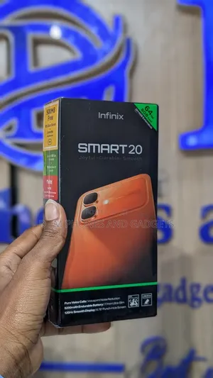 New Infinix Smart 20 64 GB Black
