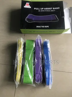 A Set of 4pcs Resistance Bands,
