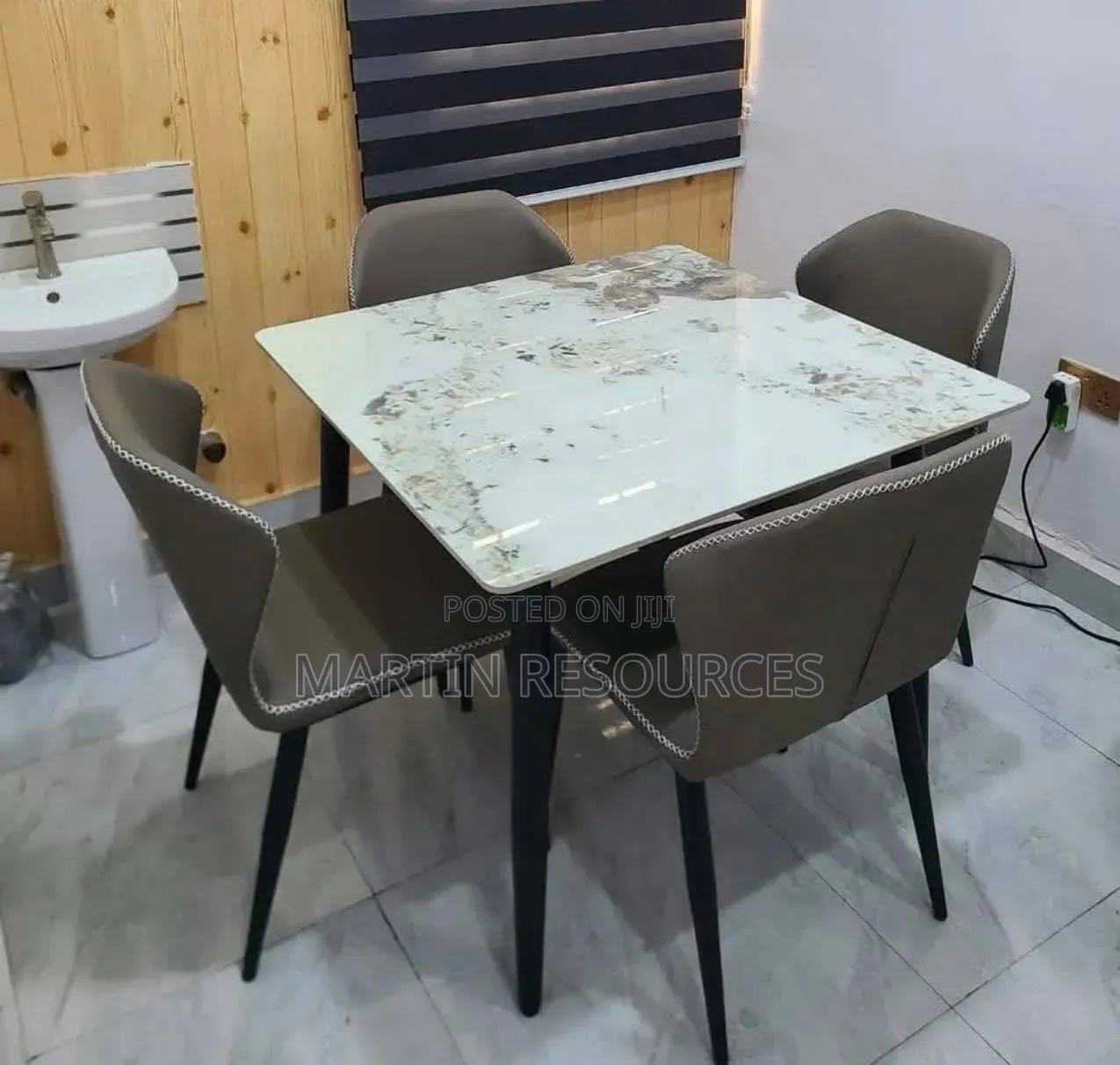Compact Portable Dining and Chairs