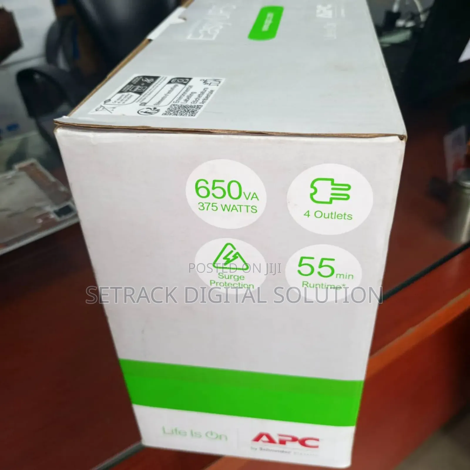 Apc Easy Ups Bv 650va, Avr, Universal Outlet, 230v