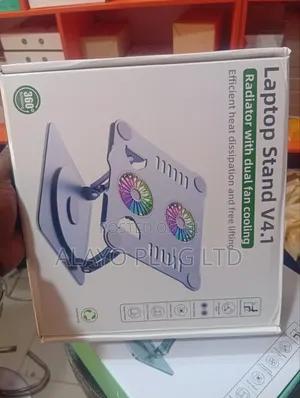 Laptop Stand V4.1 Radiator With Dual Fan Cooling