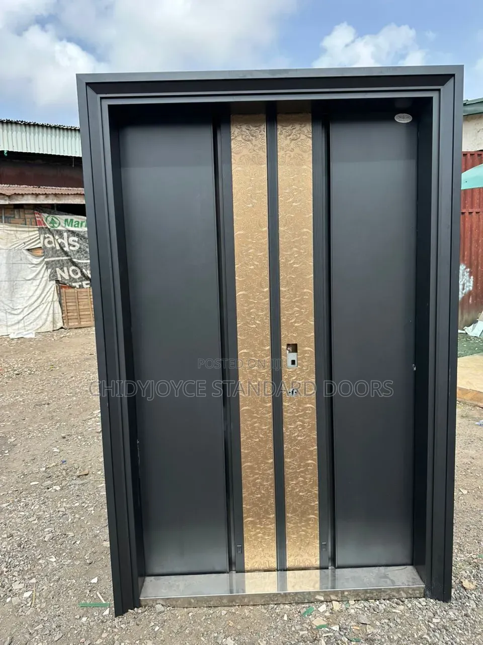 4ft Turkish Laminate Security Door Is Designed for Entrance or Exit