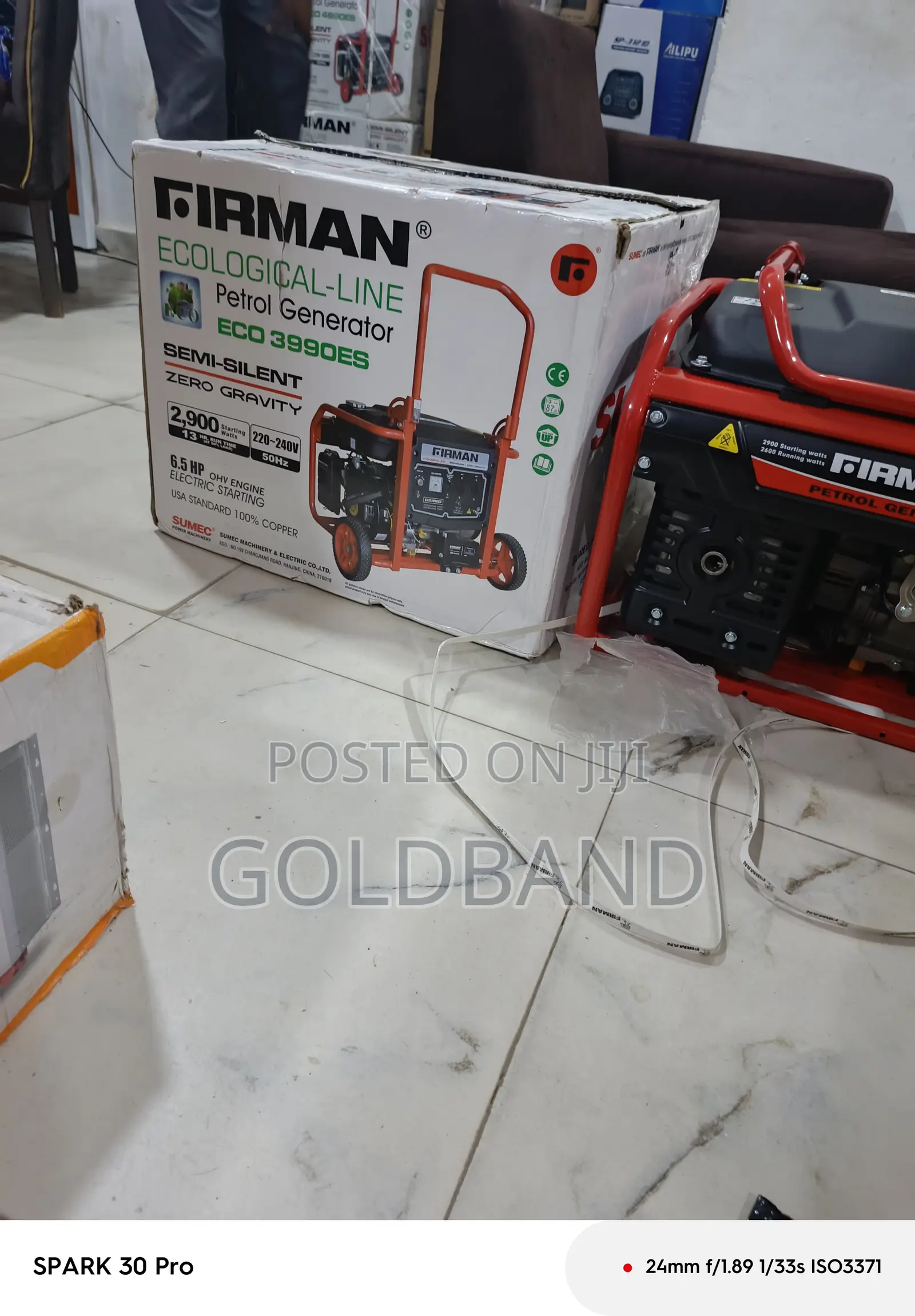 Firman Sumec Eco3990es Generator – Efficient Power Supply