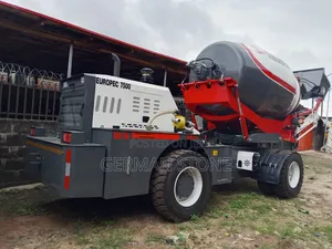 Europec 7500 Is a Self-Loading Mobile Concrete Mixer