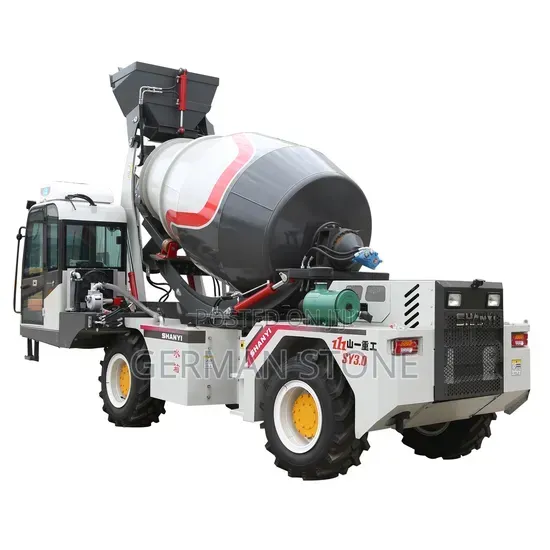 Europec 7500 Is a Self-Loading Mobile Concrete Mixer