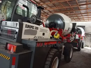 Europec 7500 Is a Self-Loading Mobile Concrete Mixer