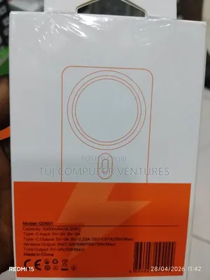 Tecno Wireless Powerbank 5000mah
