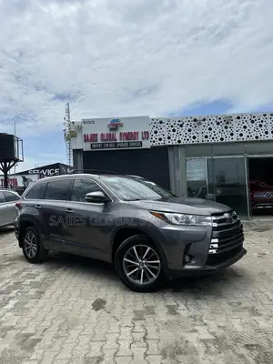 Toyota Highlander XLE 4x4 V6 (3.5L 6cyl 8A) 2017 Gray