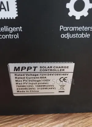 Sunfied 60a MPPT Charge Controller Max Pv Volt 150