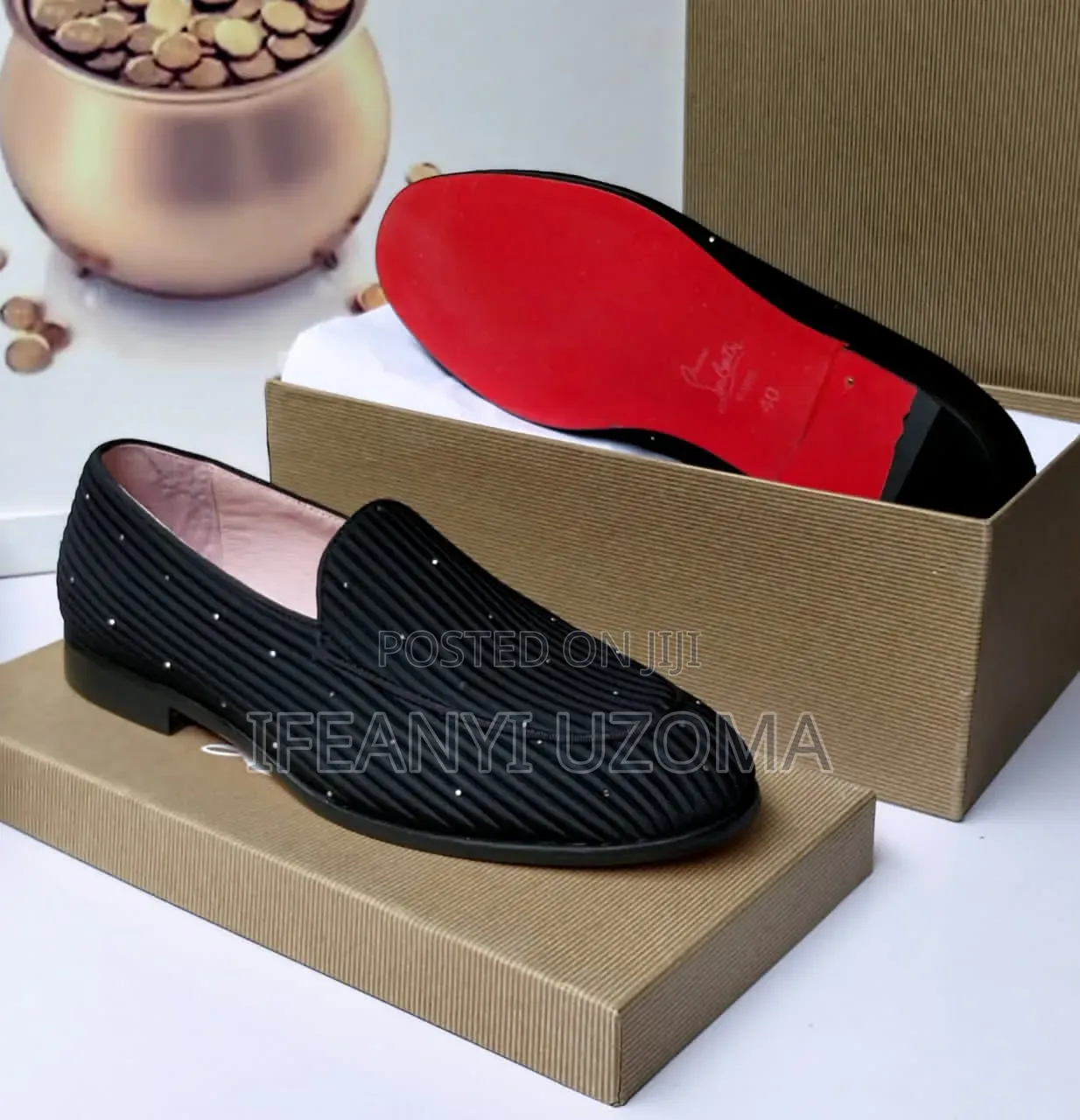 Christian Louboutin Standard Black Shoe