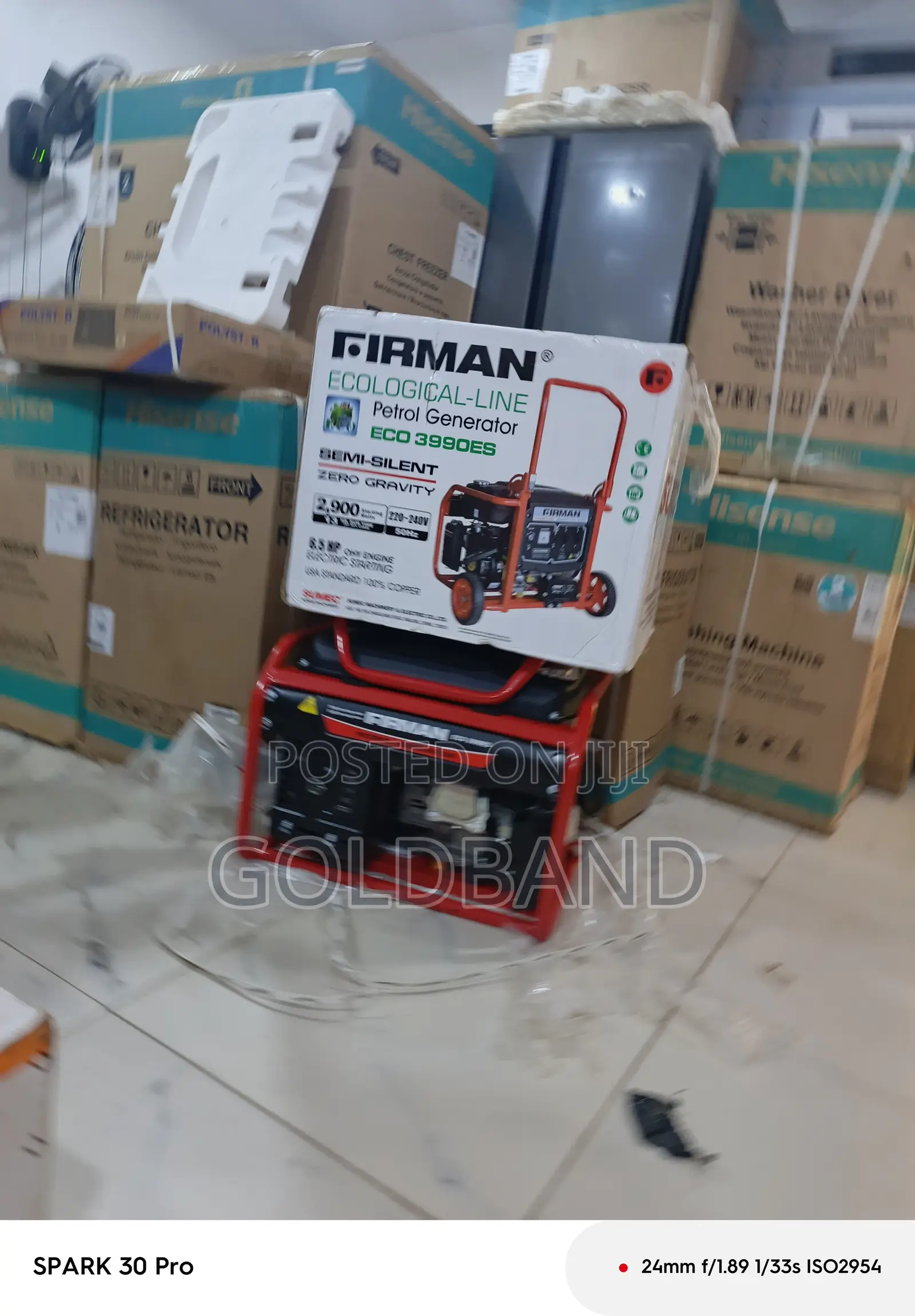 Firman Sumec Eco3990es Generator – Easy Start System