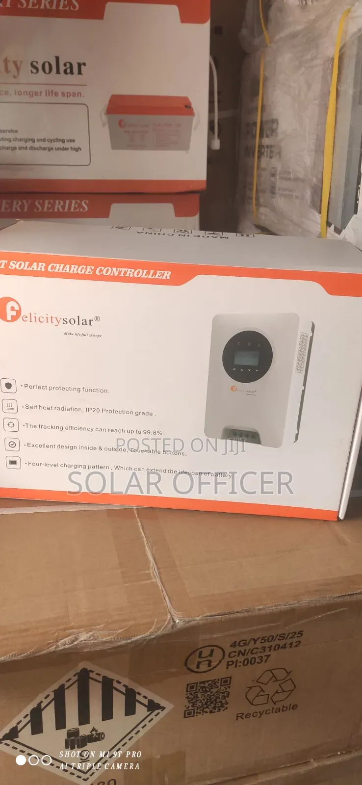 100ah Solar Charger Controller Felicity