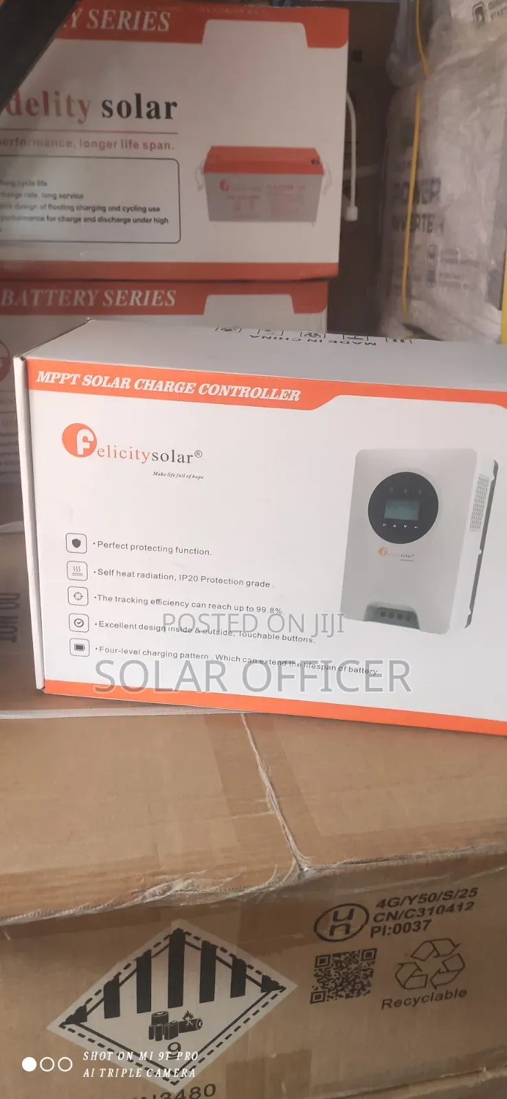 100ah Solar Charger Controller Felicity