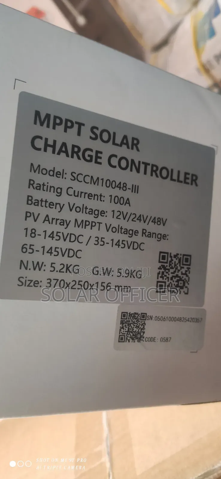 100ah Solar Charger Controller Felicity