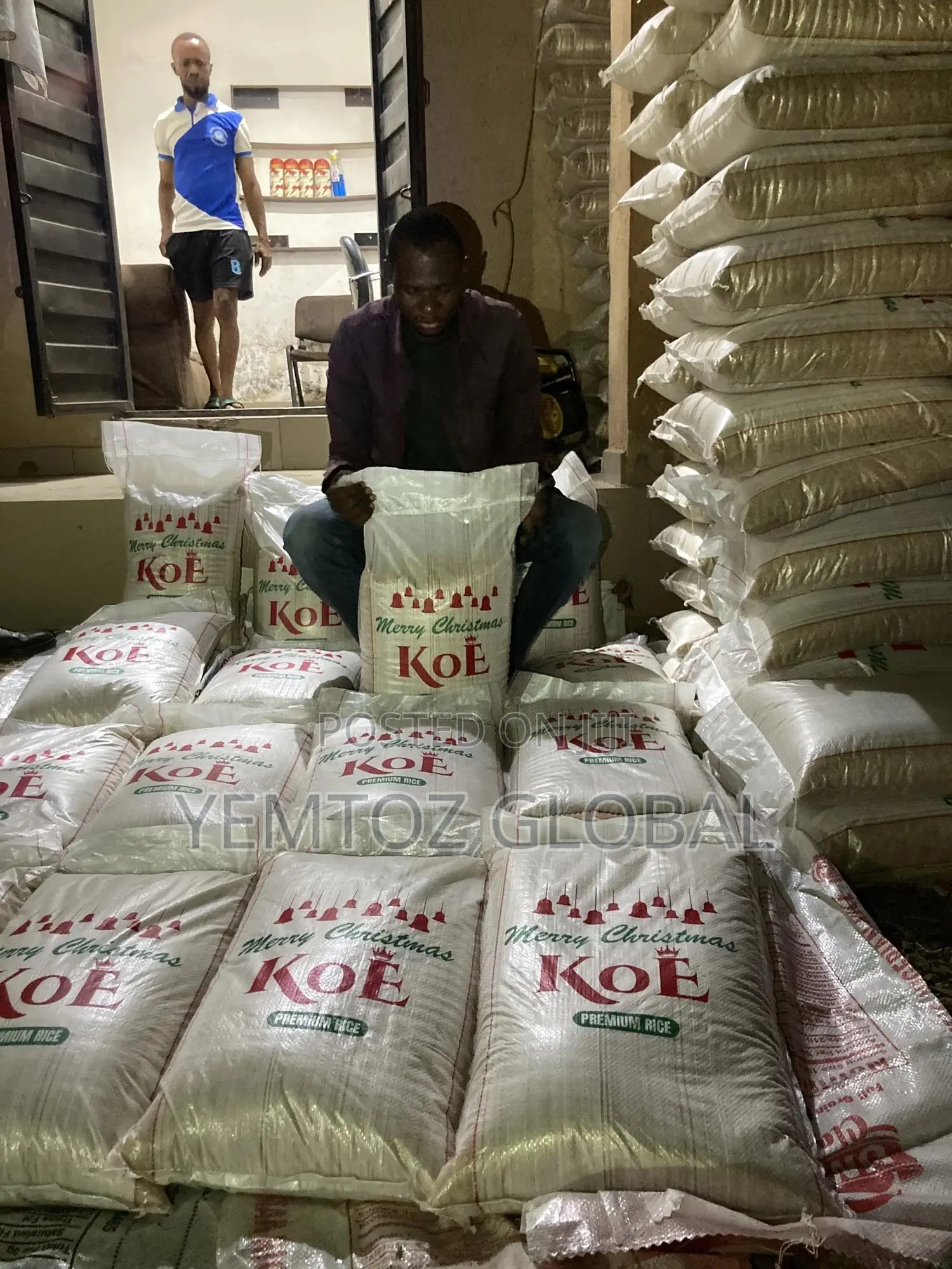 Customize And Packaging Rice Bags For Ngo