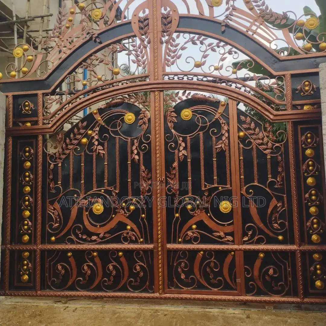 Customized Handcrafted Wrought Iron Gate