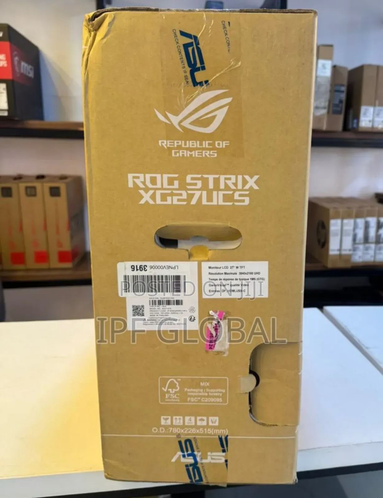 Brandnew Sealed Asus Rog Strix 27"