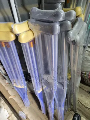 Adjustable Under Arm and Elbow Crutches