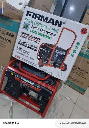 Eco3990es Firman Generator – Affordable Power Solution