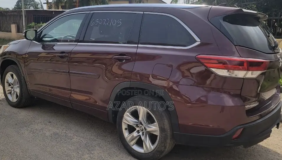 Toyota Highlander 2017 Red