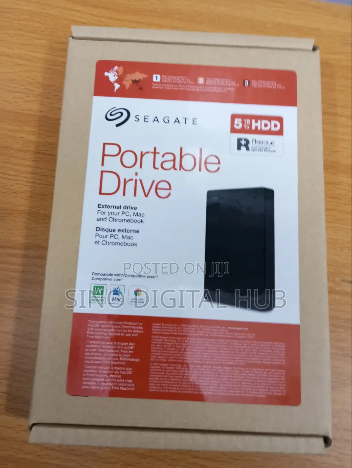 Seagate Portable Harddrive 5tb