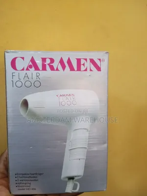 Carmen Flair 1,000, Travelling Hair Dryer