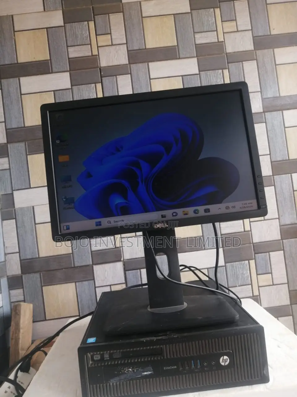 Desktop Computer HP EliteDesk 800 8GB Intel Core i5 HDD 500GB