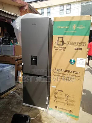 Original Hisense Standing Fridge With Button Freezer