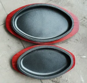 Chinese Sizzling Hot Oval Shaped Plate