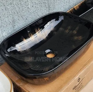 Black Gold Table Top Wash Hand Basin