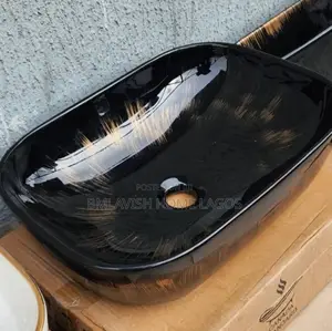 Black Gold Table Top Wash Hand Basin