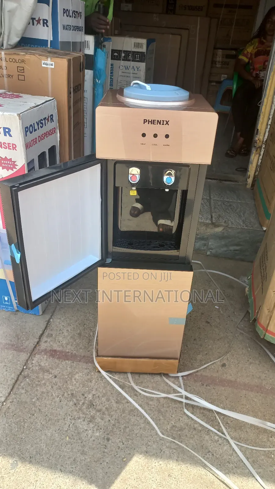 Phenix Water Dispenser With Refrigerator