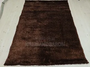 5x7fts Greyish Plain Shaggy Center Rugs
