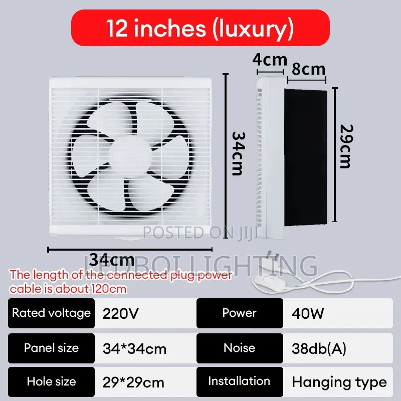 Heat Extractor Fan (12inches)