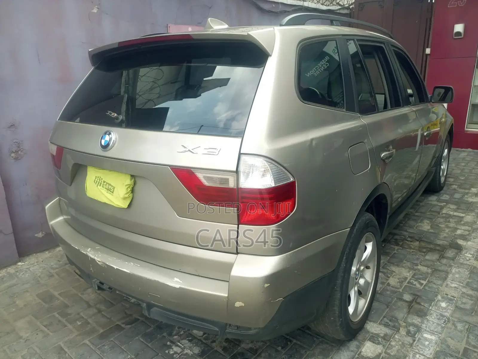 BMW X3 2007 Gold