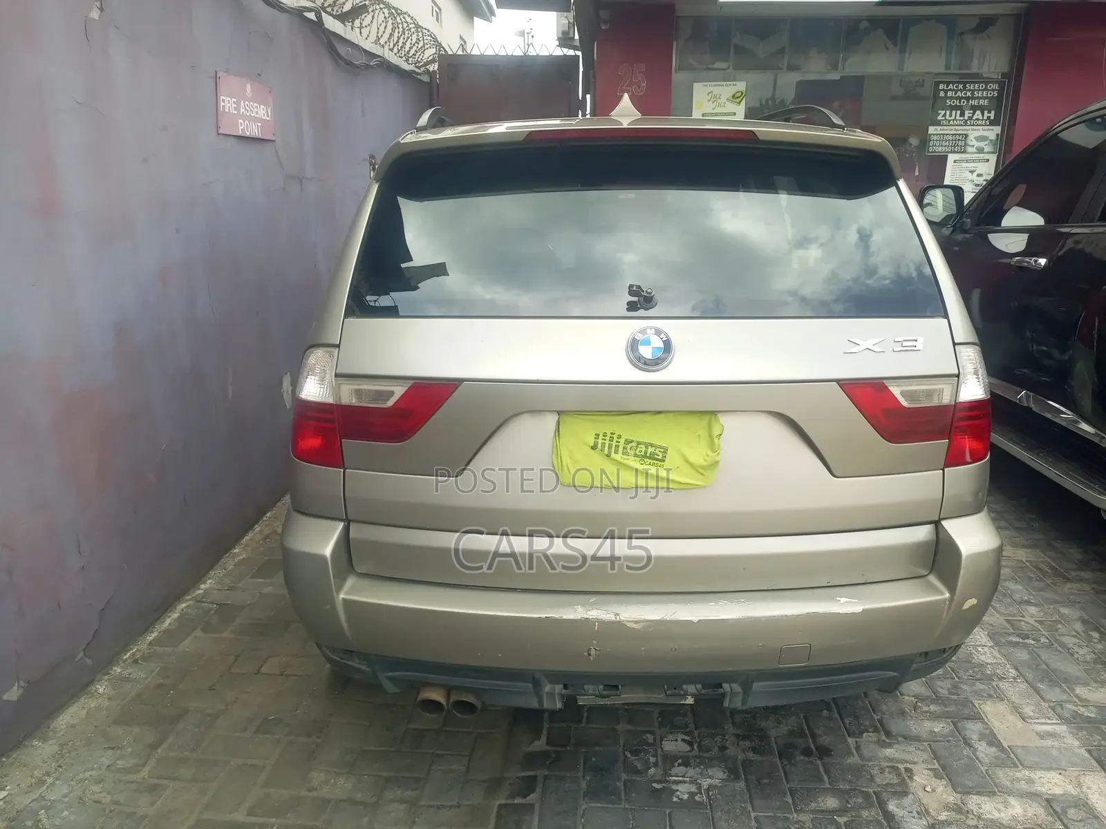 BMW X3 2007 Gold