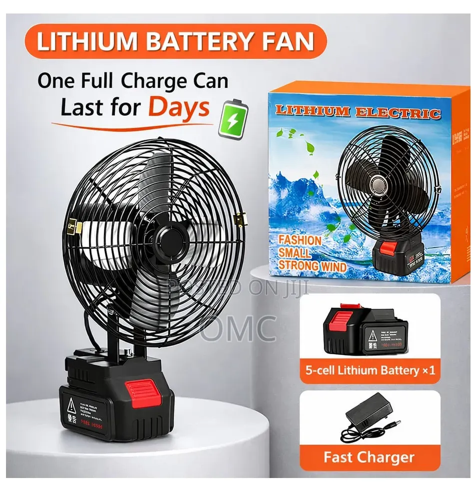 Lithium Battery Fan