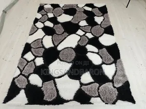 5x7fts Pattern Shaggy Turkish Center Rug.