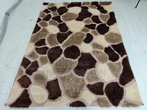 5x7fts Pattern Shaggy Turkish Center Rug.