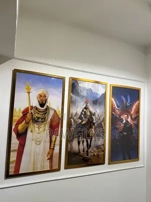 "Legends Of Power" — 3-piece Epic Framed Artwork Set | Ready To Hang