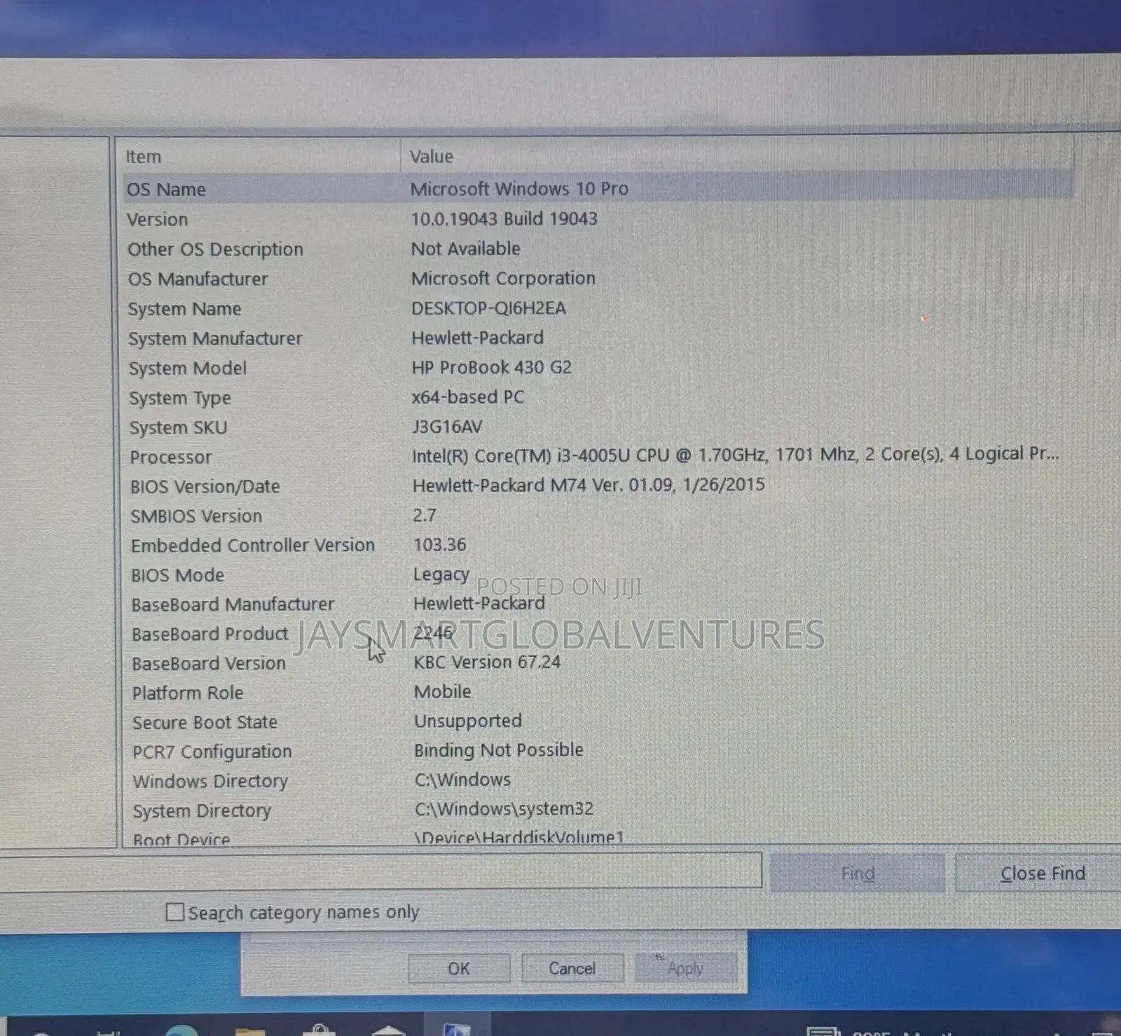 Laptop HP 430 G2 8GB Intel Core i3 HDD 500GB