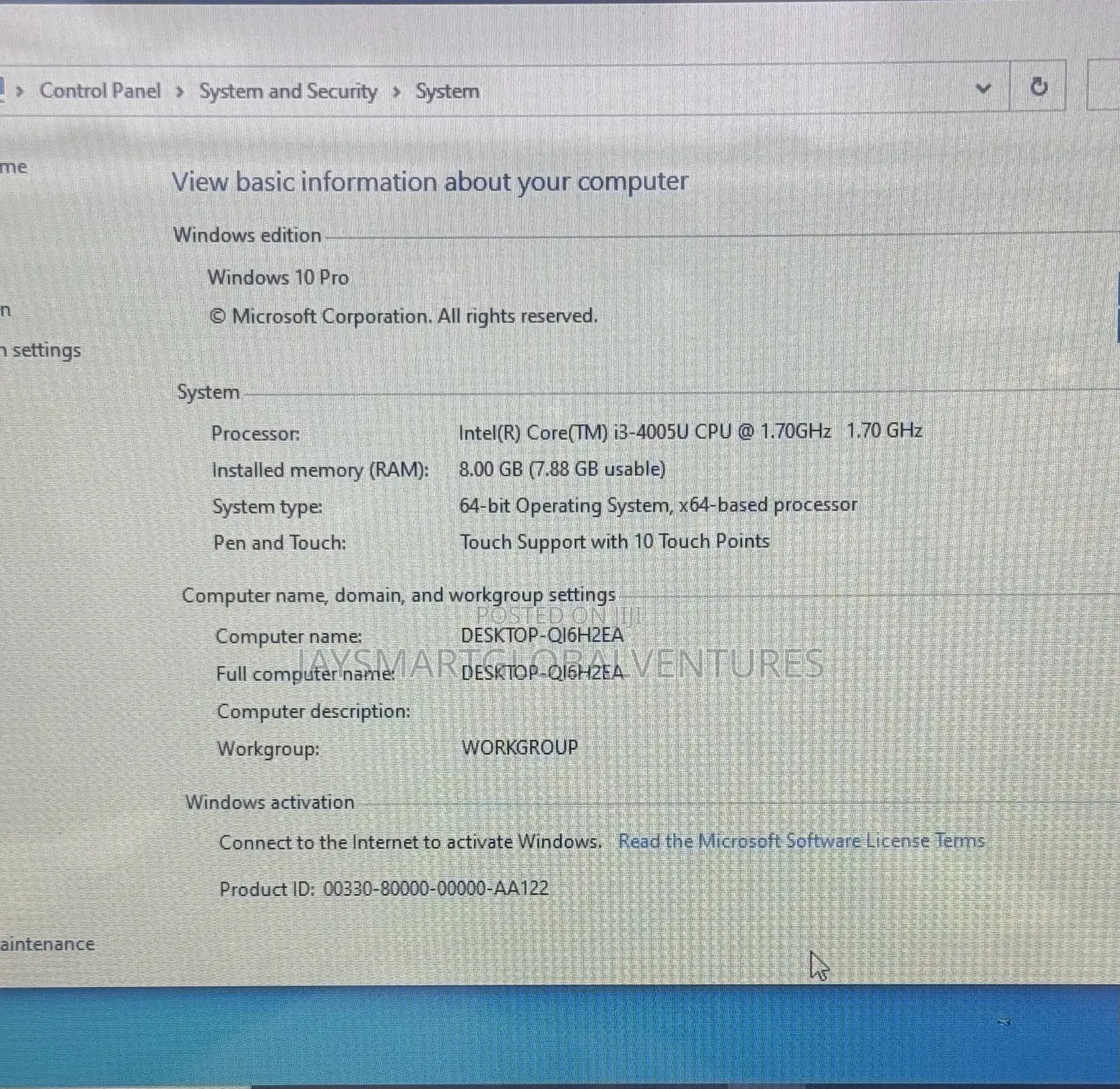 Laptop HP 430 G2 8GB Intel Core i3 HDD 500GB