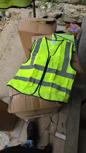 Reflective Vest 1 Colour With Zip